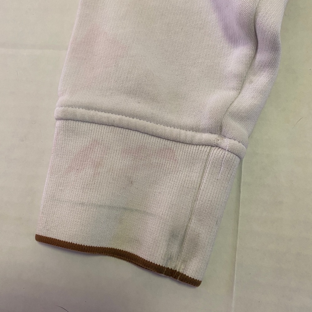 Michael Kors Medium Men’s Cotton Blend Cream Crewneck Sweater - Picture 7 of 7